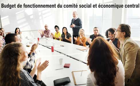Budget de fonctionnement du comité social et économique central